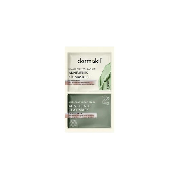 Dermokil Aknejik Soyulabilir Kil Maskesi 2 x 7.5 ml ürün görseli 1