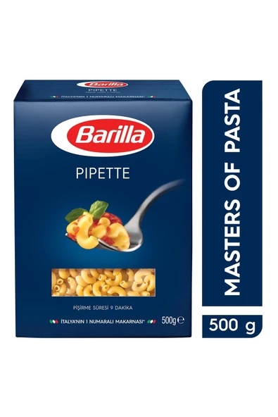 Barilla Pipette/Bukle Makarna 500 Gr ürün görseli 1