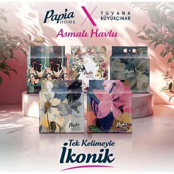 Home Asmalı Havlu 3000 Yaprak - Resim 11