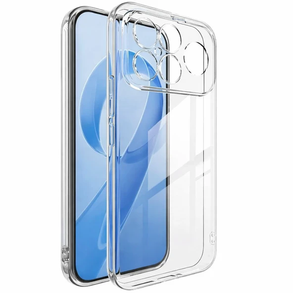 Poco F8 Ultra - Redmi K90 Pro Max Şeffaf Esnek TPU Kılıf ürün görseli 1