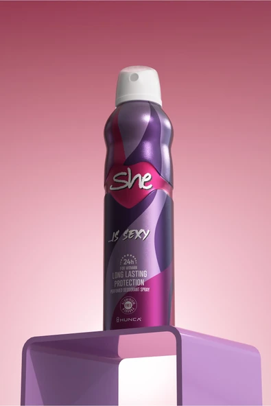 She Sexy Kadın Deodorant 150 ml - Resim 3