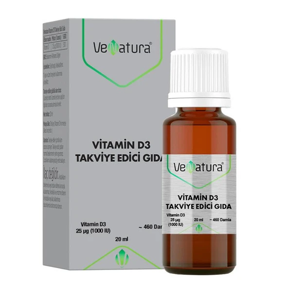 Venatura D3 1000IU Damla 20 ml ürün görseli 1