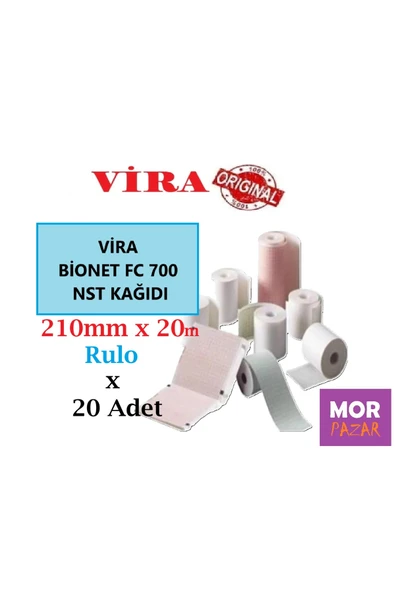BİONET FC 700 NST KAGIDI 210 mm x 20 m RULO x 20 Adet ürün görseli 1