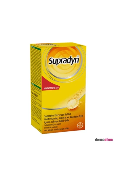 Supradyn Daily Multivitamin Efervesan 30 Tablet ürün görseli 1