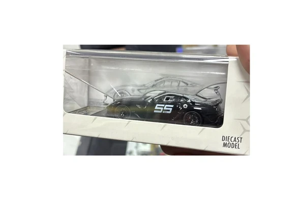 Rhino Model Ferrrari 599 XX Racing Sport Siyah 1/64 Model Araba ürün görseli 1
