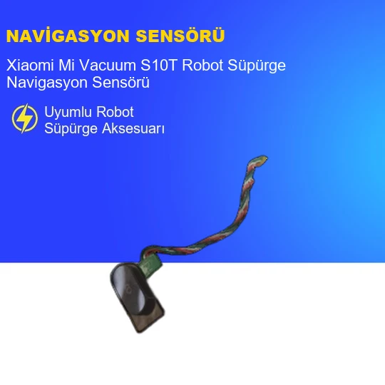 Xiaomi Mi Vacuum S10T Robot Süpürge Navigasyon Sensörü ürün görseli 1
