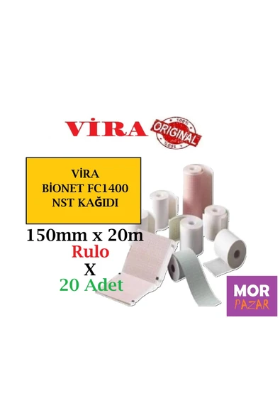 BİONET FC 1400 NST KAGIDI 150 mm x 20 m RULO x 20 Adet ürün görseli 1