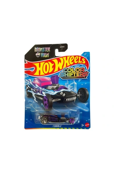 HOT WHEELS RENK DEGİŞTİREN ARABALAR MONSTER HIGH FANGULA BHR15 JKP16 ürün görseli 1