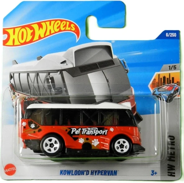 Hot Wheels Tekli Arabalar Kowloon'd Hypervan- HYW64 ürün görseli 1