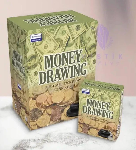 Darshan Geri Akış Tütsü Money Drawıng ürün görseli 1