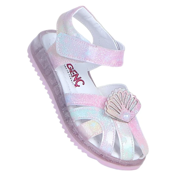 Şirin Genç Şg9 Pembe Kız Çocuk Sandalet ürün görseli 1