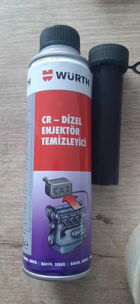 WÜRTH DİZEL ENJEKSİYON TEMİZLEYİCİ - Resim 2