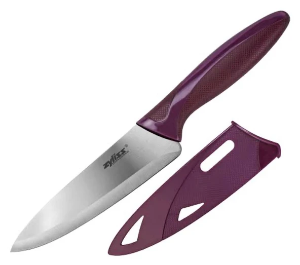 Zyliss E71760 Doğrama ve Dilimleme Bıçağı 14cm Mor ürün görseli 1
