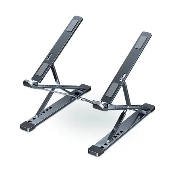 OEM N8 Metal Yüksek Macbook Notebook 11'' 17'' Ayarlanabilir Katlanabilir Stand Gri ürün görseli 1