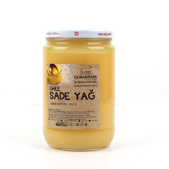 Sade Saf Tereyağ İnek-Koyun Karışık 550 Gr ürün görseli 1