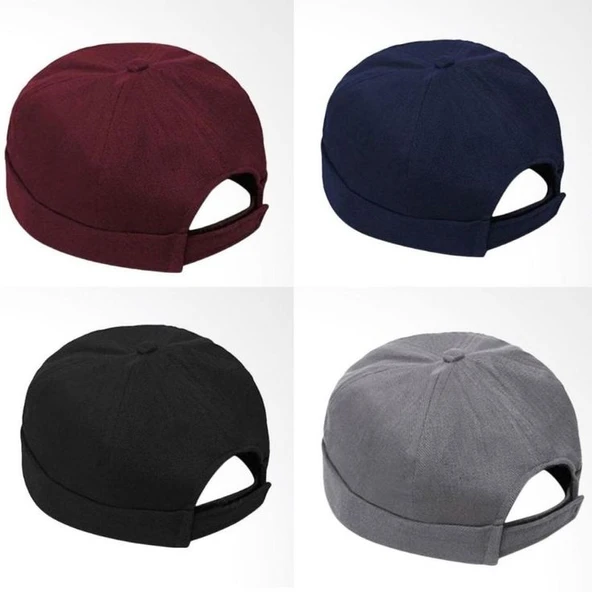 Retro Docker Cap Takke Leon Bere Unisex Şapka - Resim 6