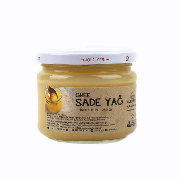 Sade Saf Tereyağ İnek-Koyun Karışık 250 Gr ürün görseli 1