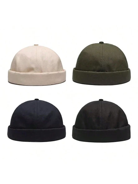 Retro Docker Cap Takke Leon Bere Unisex Şapka - Resim 2
