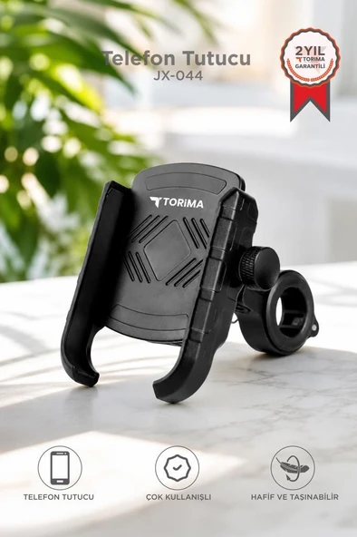 Telefon Tutucu Motor Motosiklet ve Bisiklet Çok Amaçlı Tutucu JX044 Siyah ürün görseli 1