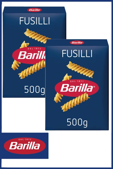 Barilla Fusilli Burgu Makarna 500 gr x 2 Adet ürün görseli 1
