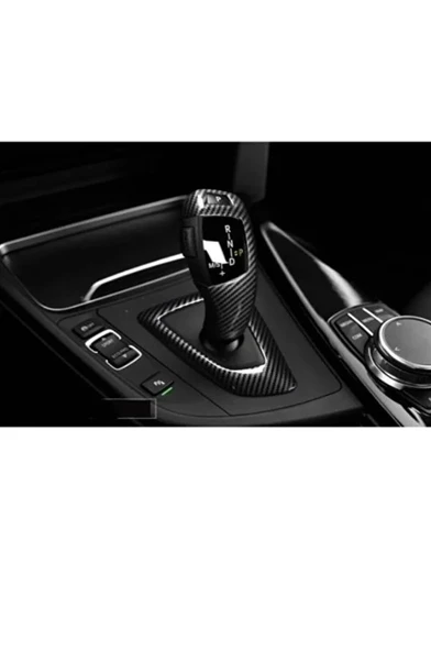 BMW F20 F30 Vites Kaplama Karbon Fiber – 3 Serisi F20 F30 Otomatik Vites Trim Çerçeve İç Konsol Aksesuar ürün görseli 1