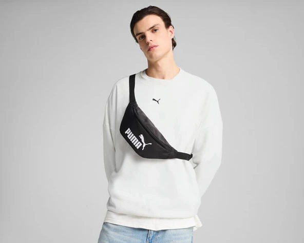 Puma Phase Waist Bag Unisex Siyah Günlük Stil Bel Çantası 09116501 ürün görseli 1