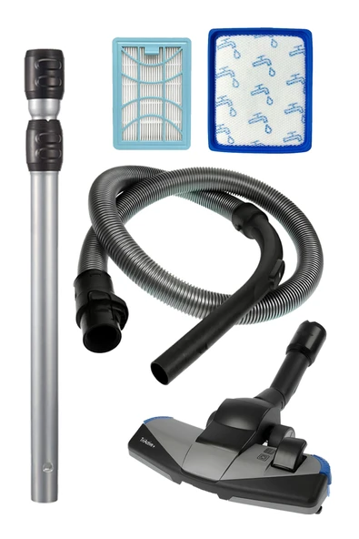 Philips FC 9744 PowerPro Expert Uyumlu Süpürge Hortum Boru Başlık Hepa Komple Seti ürün görseli 1