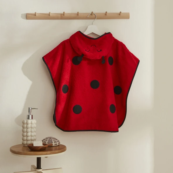 Karaca Home Ladybug %100 Pamuk Bebek Panço Kırmızı ürün görseli 1