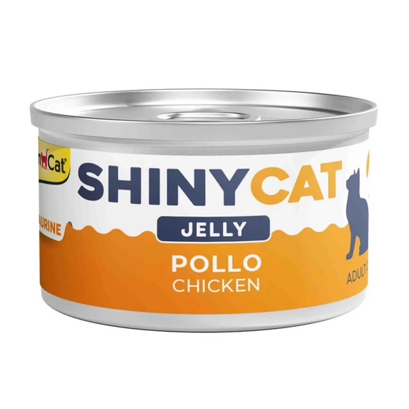 GimCat Shinycat Jelly Tavuklu Konserve Kedi Maması 70 Gr ürün görseli 1