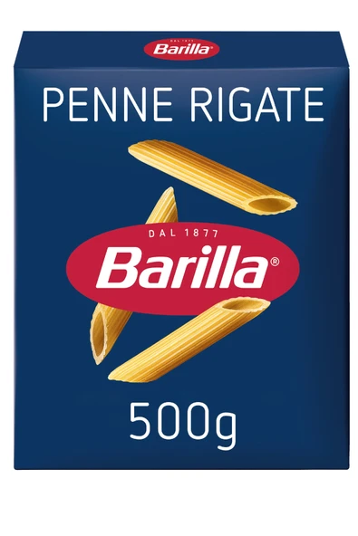 Barilla Penne Rigate/Kalem Makarna 500 Gr ürün görseli 1