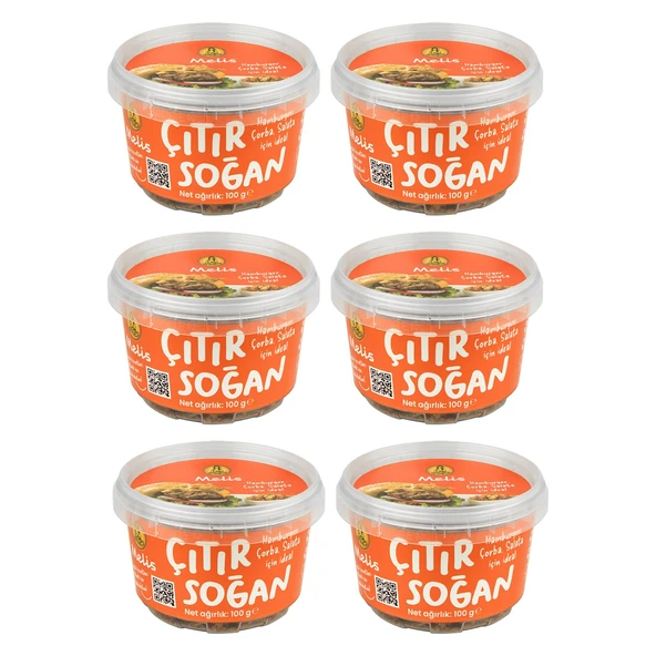 Melis Çıtır Soğan 100 gr x 6 Adet ürün görseli 1