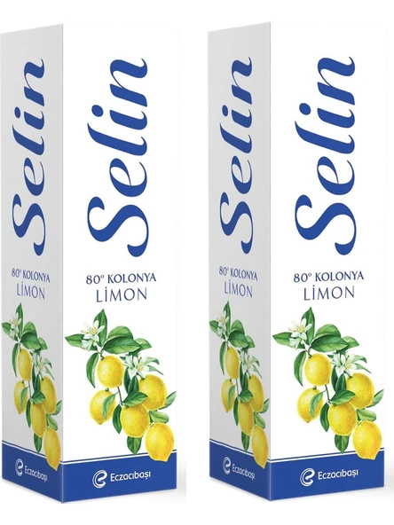 Selin Limon Kolonya Pet 400 ml x 2 Adet ürün görseli 1