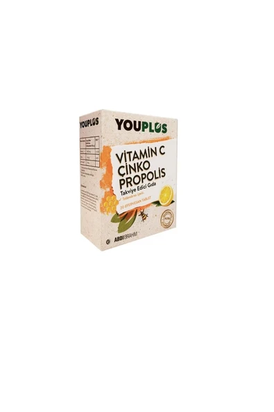 Youplus Vitamin C Çinko Propolis 20 Efervesan Tablet - Resim 2