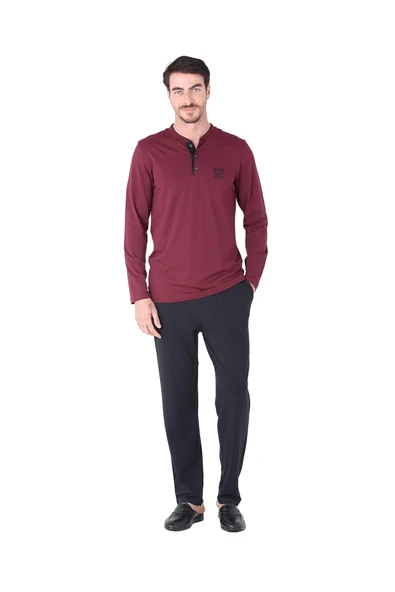 D'S Damat 221001 Uzun Kol Pijama Takımı ürün görseli 1