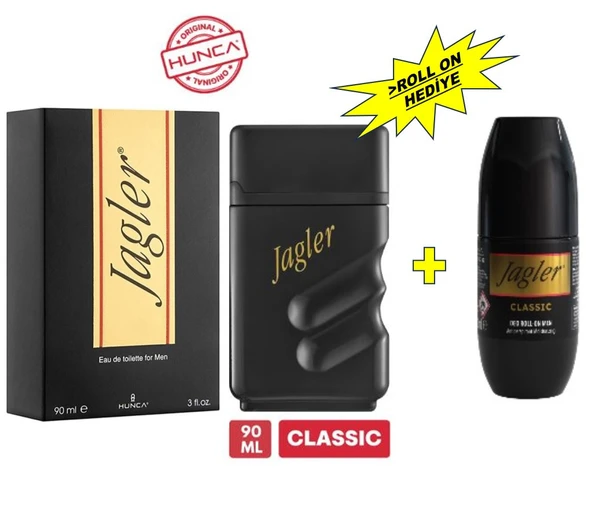 Jagler Classic 90Ml Erkek Parfüm + Classic Roll-On ürün görseli 1