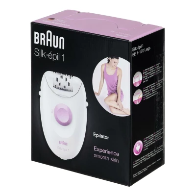 BRAUN SE1-170 LEGS EPİLATÖR EPİLASYON CİHAZI KUTULU SİLK.EPİL 1 (5433) ürün görseli 1