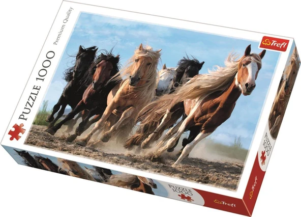 Trefl Puzzle Galloping Horses 1000 Parça - Resim 2