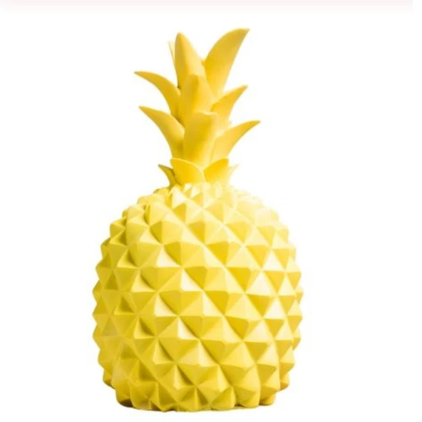Ananas Şeklinde Desenli Büyük Boy Pilli Masa ve Gece Lambası (5433) ürün görseli 1