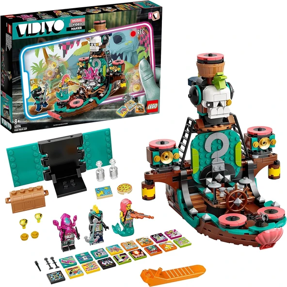 LEGO 43114 VIDIYO Punk Pirate Ship ürün görseli 1