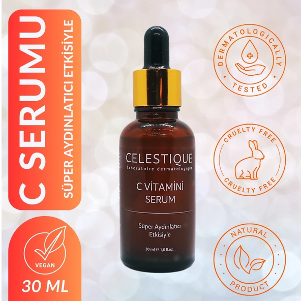 CELESTIQUE C Vitamini Süper Aydınlatıcı Serum 30ML (Niasinamid + Salisilik Asit) ürün görseli 1