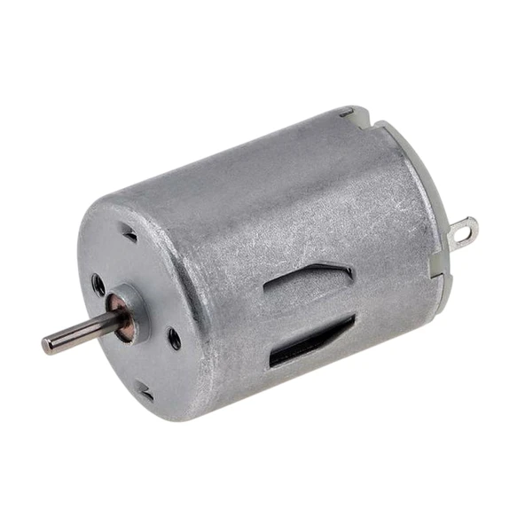 R280 3-12V 13750Rpm DC Motor (Çap 24mm Uzunluk 47mm) Hobi Deney Motoru ürün görseli 1