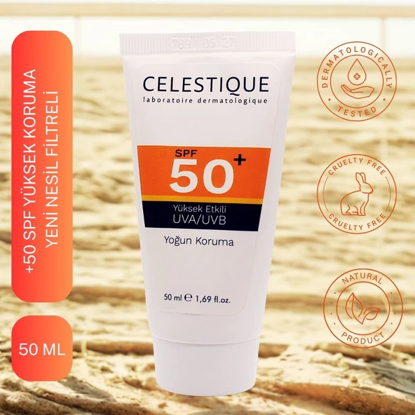Spf 50+ Yüksek Koruma Leke Karşıtı Güneş Kremi 50 ml ürün görseli 1