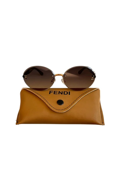 FENDİ KADIN GÜNEŞ GÖZLÜĞÜ EKARTMAN 62 ŞIK VE ZARİF YENİ MODEL ürün görseli 1