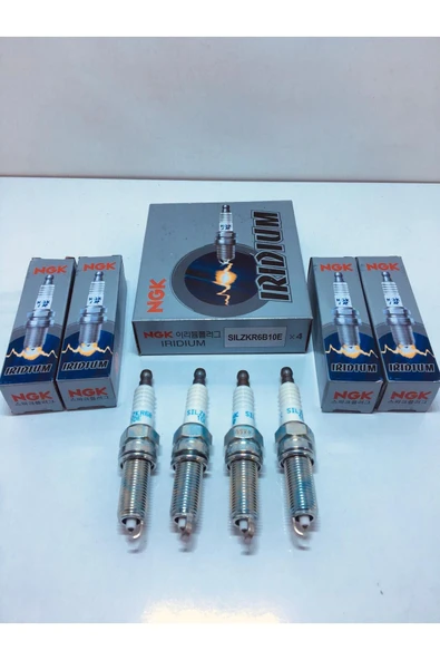 NGK SILZKR6B10E  ATEŞLEME BUJİSİ İRİDYUM HYUNDAİ İ30 12-16 TUCSON 15-20 SPORTAGE 16-20 İX35 11-15 ürün görseli 1
