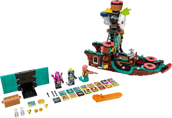 LEGO 43114 VIDIYO Punk Pirate Ship - Resim 3