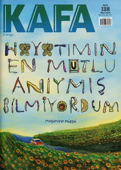 Kafa Dergi 138.Sayı Mart 2026 ürün görseli 1