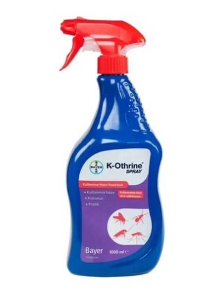 Bayer K-Othrine Haşere Öldürücü Sprey 500ml - Etkili ve Uzun Süreli Koruma ürün görseli 1