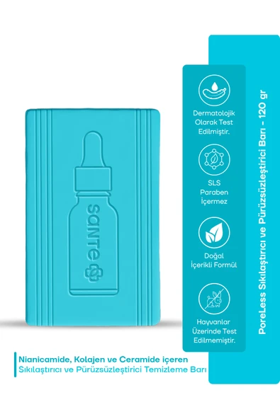 Poreless Gözenek Sıkılaştırıcı Ve Pürüzsüzleştirici Niacinamide Içeren Temizleme Sabunu/barı 120 gr ürün görseli 1