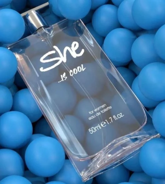 SHE Cool Kadın Parfümü Edt 50 ml - Resim 5