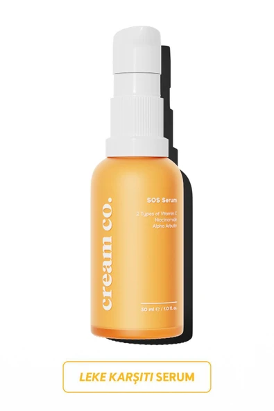 Leke Karşıtı Cilt Tonu Eşitleyici Aydınlatıcı C Vitamini Arbutin SOS Serum | Tüm Cilt Tipleri ürün görseli 1